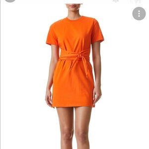 Alice + Olivia Evie Tie Waist Dress